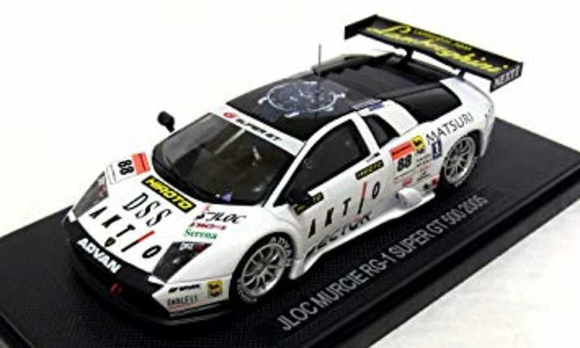 Modellino pressofuso Murcielago RG1 SuperGT GT500 '05 Aktio bianco scala 1/43 - Immagine 1 di 1