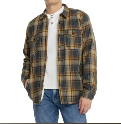 Ezekiel Shirt Jacket Men’s Size M Soft Cotton Flannel San Jose Snap-Front New - Image 1 of 2