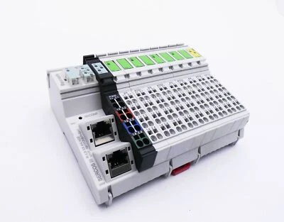 Rexroth Sercos III R-ILB S3 AI4 AO2 R-ILBS3AI4AO2 R911170874-GA1 24VDC  -used- - Bild 1 von 4