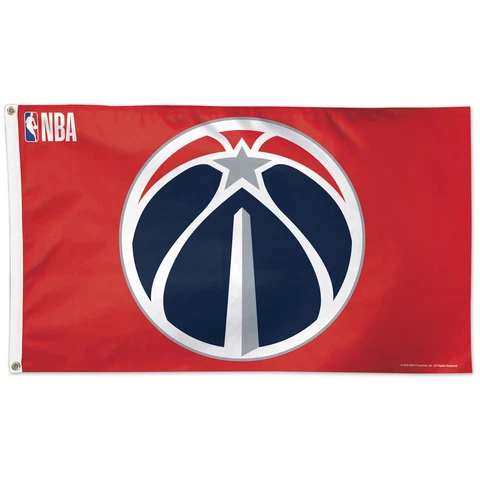 WinCraft Washington Wizards 3' x 5' Logo One-Sided Flag Cover