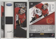 2011-12 Certified Fabric of the Game Materials /99 Miikka Kiprusoff #23