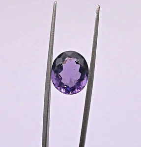 7.21 CT BEAUTIFUL AMETHYST OVAL SHAPE LOOSE GEMSTONE - Picture 1 of 3