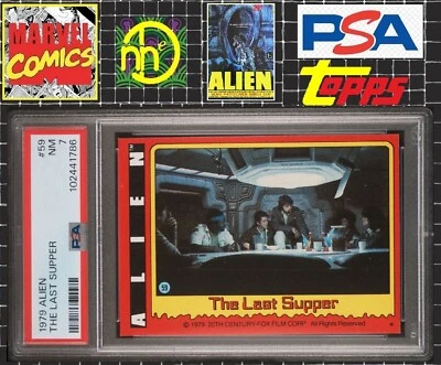 1979 Topps Alien - 59 The Last Supper - PSA 7 NM - Image 1 of 4