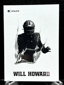 Will Howard RC 2024 Onit Whiteout SILVER Ohio Buckeyes SP FREE SHIPPING MINT✨ - Picture 1 of 2
