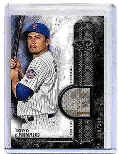 TRAVIS D'ARNAUD 2013 TOPPS TIER ONE RELIC GAME USED CAMO JERSEY#/399 - Picture 1 of 1