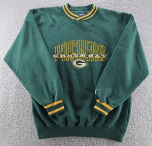 VINTAGE Starter Green Bay Packers Sweater Mens Large Oversized NFL Football 90s - Picture 1 of 14