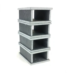 Four Aquarium Cave Ornaments Natural Slate Rock Pleco Spawning Shelter Fish Tank - Picture 1 of 11