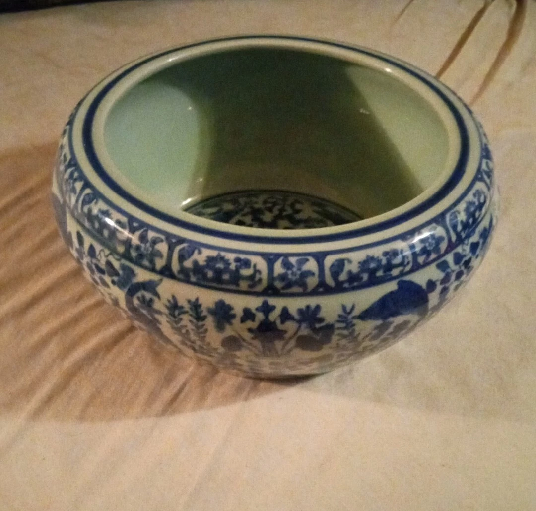 陶瓷蓝色复古原创中国碗| eBay