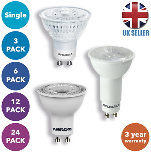 LED GU10 Lamp Lightbulbs Energy Saving 5W Spotlight Downlight A+ Light Bulb