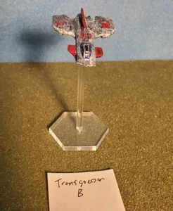 B Battletech Transgressor Painted Magnetized 20-722 TR-13 Aerotech miniature 6mm - Picture 1 of 3