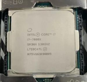 Intel CPU Core i7-7800X 3.5GHz 6-Core Socket LGA2066 140W Processor SR3L4 - Picture 1 of 1