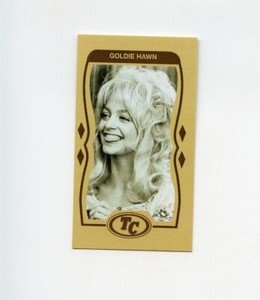 #LK.1416 GOLDIE HAWN Anti Tobacco NO SMOKING Trade Card RARE