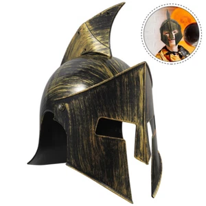 Golden Samurai Hat Man Roman Soldier Costumes Adults Commander Men - Picture 1 of 12
