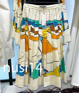 ZARA NUOVA DONNA VITA MEDIA MIDIZW COLL. GONNA PLISSETTATA STAMPATA XS-XL 3145/176/020 - Foto 1 di 3