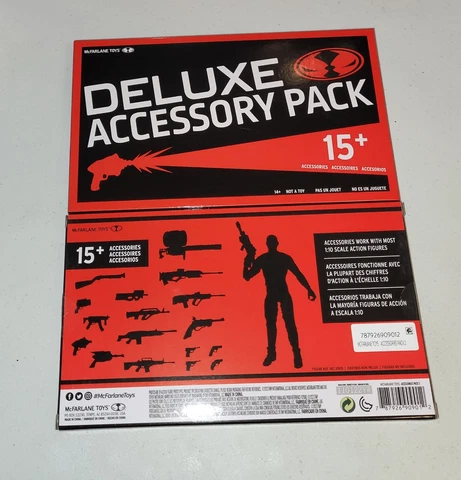 McFarlane Exclusive Munitions Deluxe Accessory Pack #2 17pcs Weapons Guns Cover