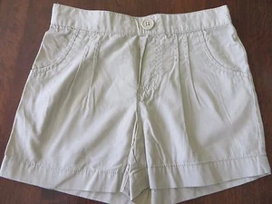 Pantalones Cortos de Cintura Elástica Okie Dokie Niñas Beige Bronceado Ligero Talla 6 (L) en muy buen estado - Imagen 1 de 2