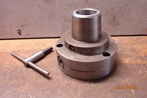 BISON 3911-5"-5C COLLET CHUCK WITH KEY FOR METAL LATHE MACHINIST TOOL - Picture 1 of 10