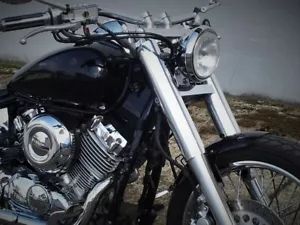 BATRIDE Gabelcover Yamaha XVS 1100 Drag Star Alu glanz poliert - Bild 1 von 4