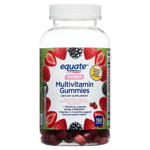 Equate Women's Multivitamin Gummies for General Health, Mixed Berry, 150 Count - Picture 1 of 10