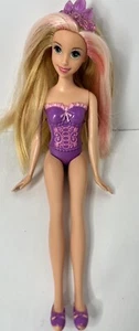 Disney Rapunzel Bath Muñeca Mágica Cabello Rosa Tatuado Body y Zapatos 2011 - Imagen 1 de 4