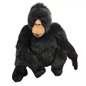 Animal Alley Gorilla Plush Silverback 14” Plush Toys R US Realistic Monkey Ape - Picture 1 of 14