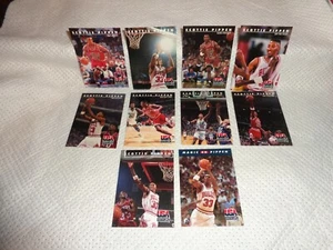 SCOTTIE PIPPEN--1992 SKYBOX USA 10 BASKETBALL KARTEN----L@@K - Bild 1 von 2