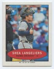 2020 Topps Heritage Minors 1971 Bazooka Numbered Test Shea Langeliers RC Rookie