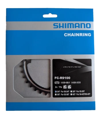 Shimano Dura-Ace Chainring FC-R9100 34T For 50-34T - Image 1 of 3