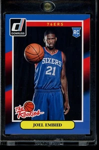 2014-15 Panini Donruss The Rookies Joel Embiid #3 Rookie RC - Picture 1 of 2