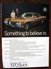 1970 Buick Electra Limited Coupe "Something To Believe In" Print Ad