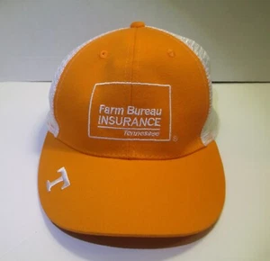 FARM BUREAU ORANGE SNAP BACK MESH HAT WITH " T" UNIVERSITY OF TENNESSEE VOLS? - Bild 1 von 6