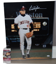 CHARLIE SHEEN signed (MAJOR LEAGUE) 16X20 photo (Cleveland Indians JSA WIT955432