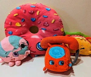Shopkins Plush Lot of 4 Moose Toys - Picture 1 of 1