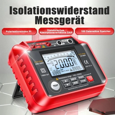 PROFI 2500V Isolations-Messgerät Isolationswiderstand Tester IR Tester DAR/PI - Bild 1 von 4
