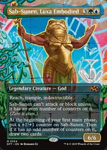 Sab-Sunen, Luxa Embodied (Borderless) Aetherdrift (DFT) #354 Regular Near Mint - Picture 1 of 1