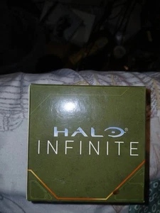 Halo Infinite UNSC Dog Tags With Wooden Box (B161) - Picture 1 of 2