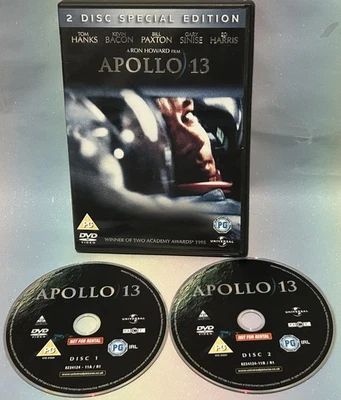 Apollo 13: 2 Disc (2005, DVD) Starring Tom Hanks/Bill Paxton - cert PG - VGC - Image 1 of 4