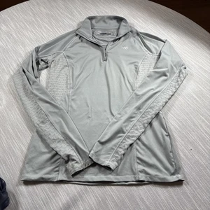 Ariat Tek cold Gray, Medium performance 1/4 Zip - Picture 1 of 7