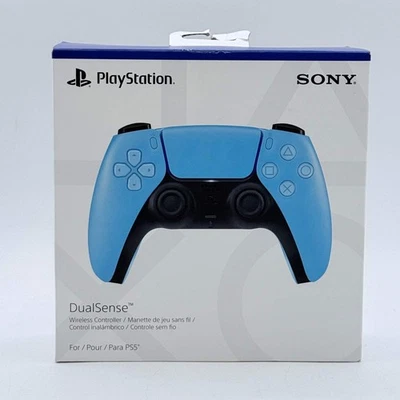 New Sony PlayStation 5 Dualsense Wireless Controller Starlight Blue CFI-ZCT1W - Image 1 of 4