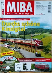 MIBA  Die Eisenbahn im Modell - Konvolut 3 Hefte 1x 2012 u. 2x 2013, guter Zust. - Bild 1 von 3