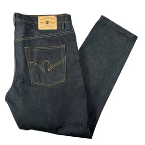 Vintage Rocawear Denim Dark Wash Baggy Jeans Herren 40x32 Loose Grunge Y2K J-9969 - Bild 1 von 14
