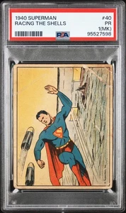 1940 Superman #40 Racing The Shells PSA 1 (MK) - Bild 1 von 2