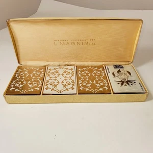 "JOKER PLAYER CARDS" Designed Expressly For I. Magin & CO. FACTORY SEALED. - Picture 1 of 5