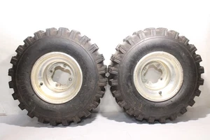 Yamaha Yfz450r Banshee Raptor Rear Back Wheels Rims W/ Tires 9x8.5 4/115 - Bild 1 von 9