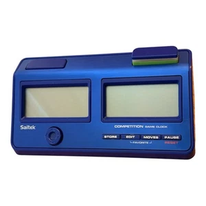 Saitek Orologio Gioco Competizione (CZ02) - Doppio Schermo LCD Timer Scacchi. - Foto 1 di 6