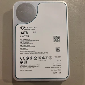 Seagate Exos X14 ST14000NM0018 14TB 3.5 7200RPM Enterprise Hard Drive - Afbeelding 1 van 14
