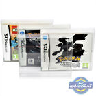DS Game Box Protector x 1 for Nintendo STRONG 0.5mm PET Plastic Display Case
