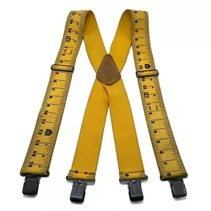 Vintage The Boss Nastro Giallo Misuratore Bretelle Uomo Prodotti Portatili - Foto 1 di 10