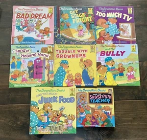 The Berenstain Bears lot of 8 Books by Stan & Jan Berenstain Paperback - Picture 1 of 1