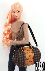 12" Fashion Doll 1997 BMR Final Touches Spectacular Spectators Brown Handbag - Picture 1 of 4